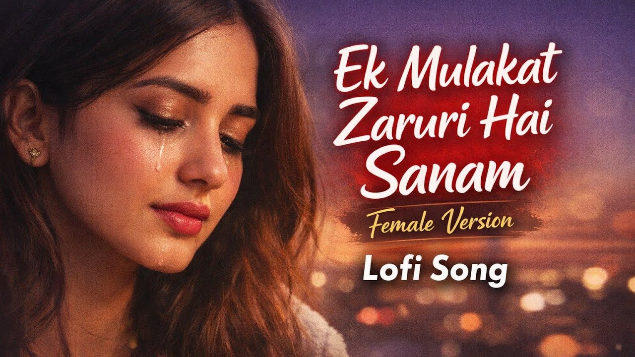 Ek Mulakat Zaruri Hai Sanam | Female Version |New Hindi Romantic Song 2026 Heart Touching Love Song