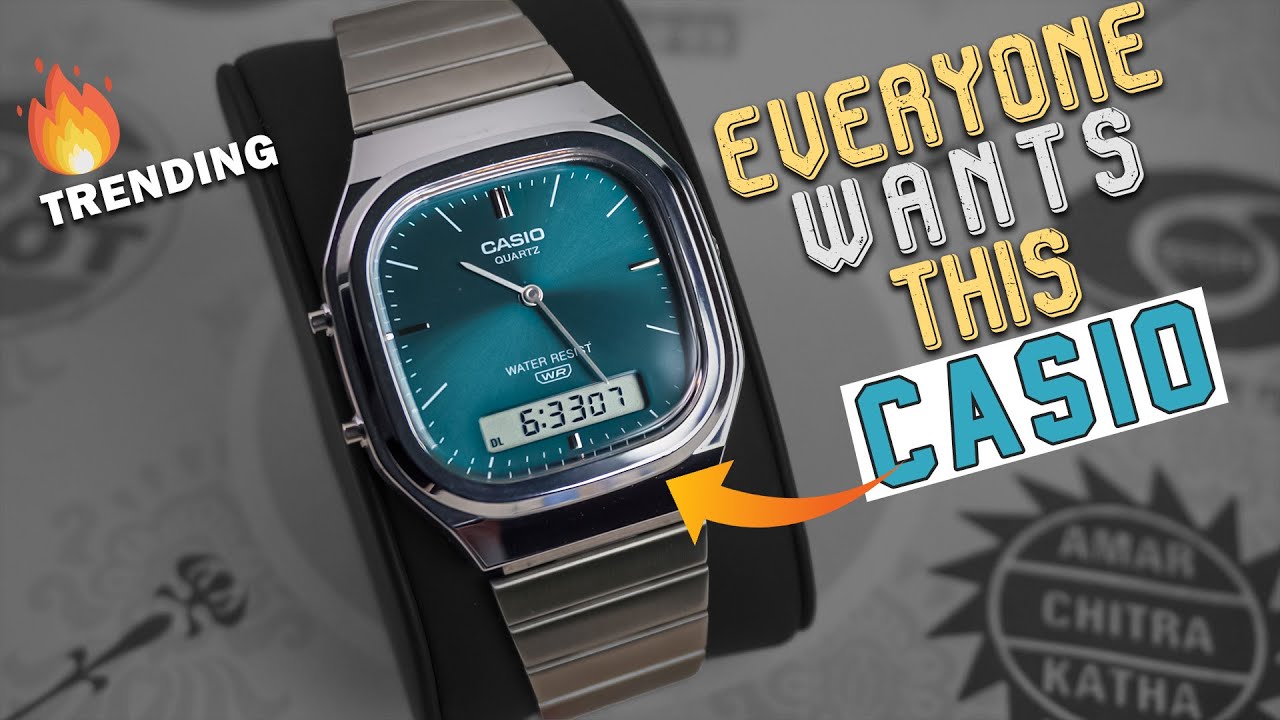 Эти часы Casio в тренде по всем правильным причинам - Casio AQ-240E #casiovintage #firstimpression