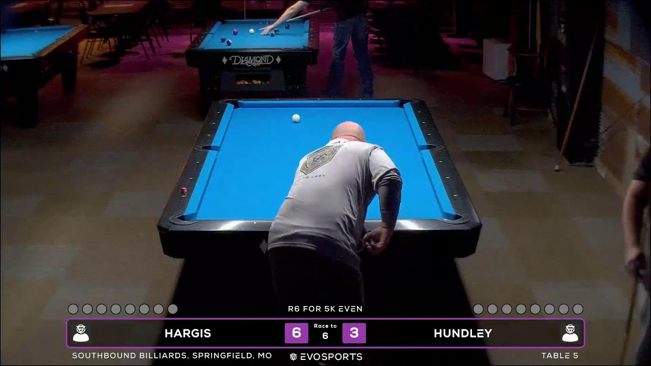 HARGIS vs HUNDLEY  - SOUTHBOUND BILLIARDS - TABLE 5 | EvoSports