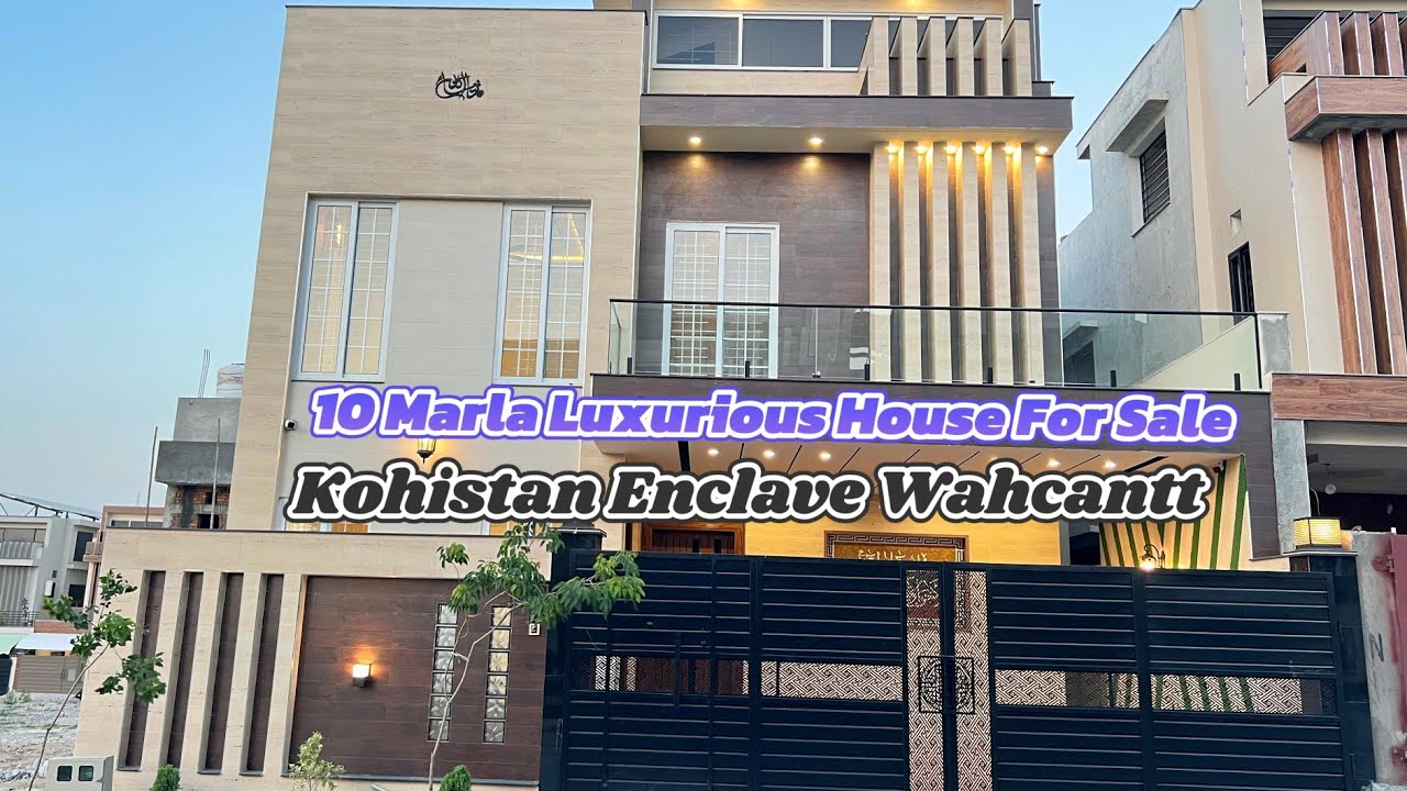Luxurious House For Sale|| 10 Marla||Kohistan Enclave|| Wahcantt 🏡