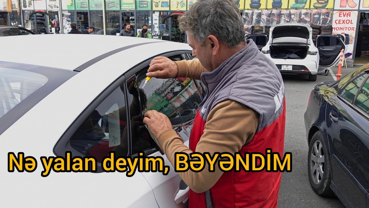 BYDya plenka çekdim. Qiyməti belə ucuz gözləmirdim açığı
