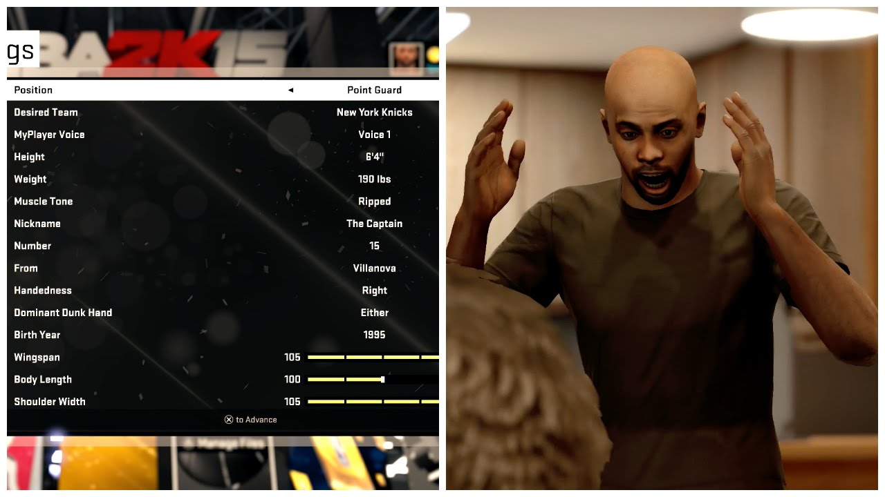 NBA 2K15 MY CAREER PS4 - David iPodKingCarter Creation + Spazzing On My New Agent! | iPodKingCarter
