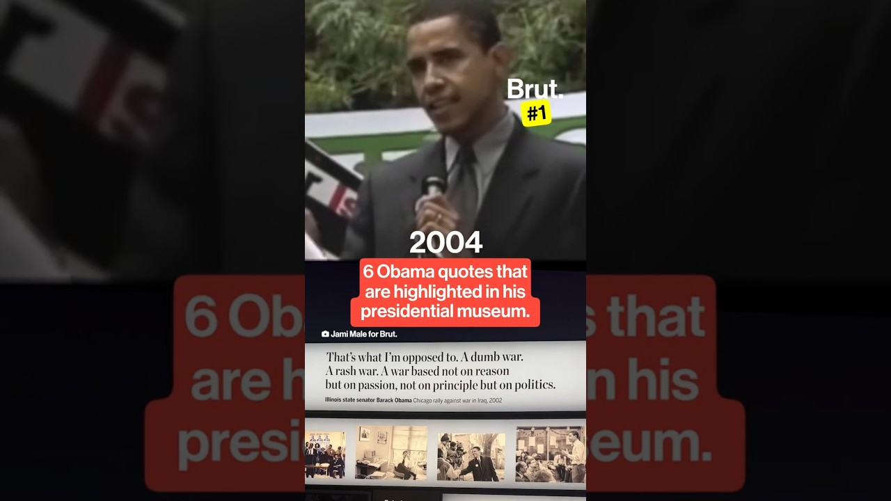 Obama Museum Display Is Going Viral 🇺🇸 #Shorts #Politics #Obama