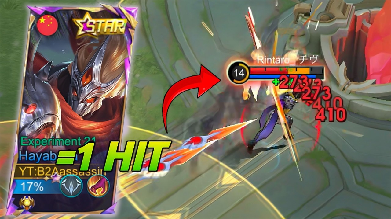 24KILL🔥HAYABUSA BEST BUILD AND EMBLEM 1HIT |TOP GLOBAL HAYABUSA