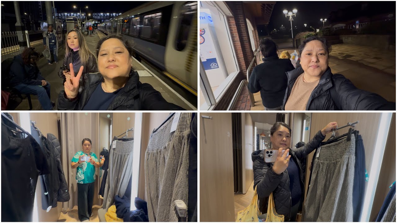 Ghar Farkane Kramma Readingma Train Banda Vayo Ani Shopping Time || 