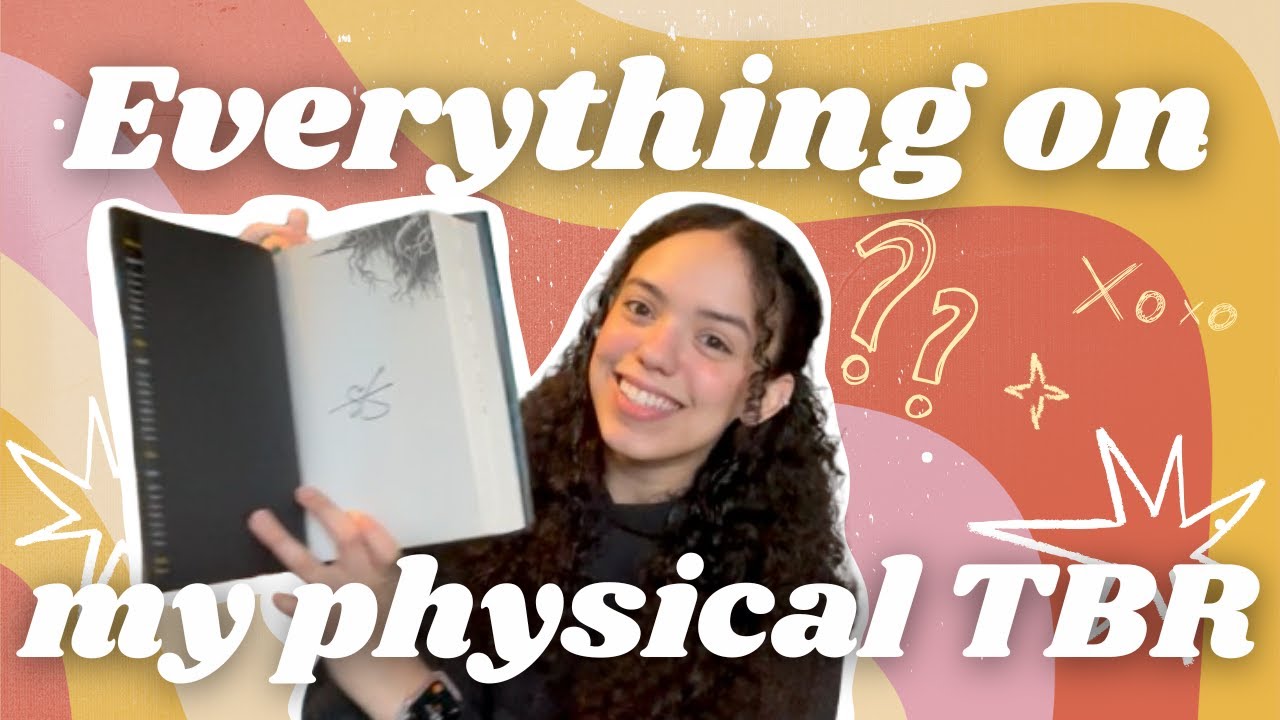 Showing you EVERY SINGLE BOOK on my physical TBR (50+ books!)