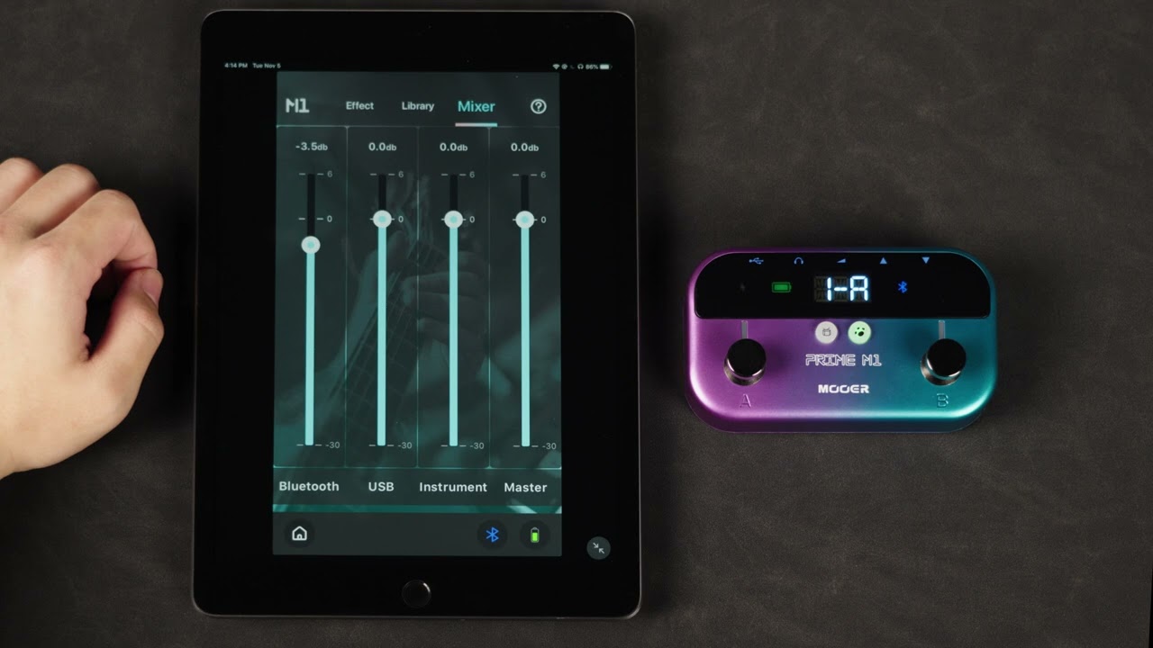Видеоурок по MOOER Prime M1