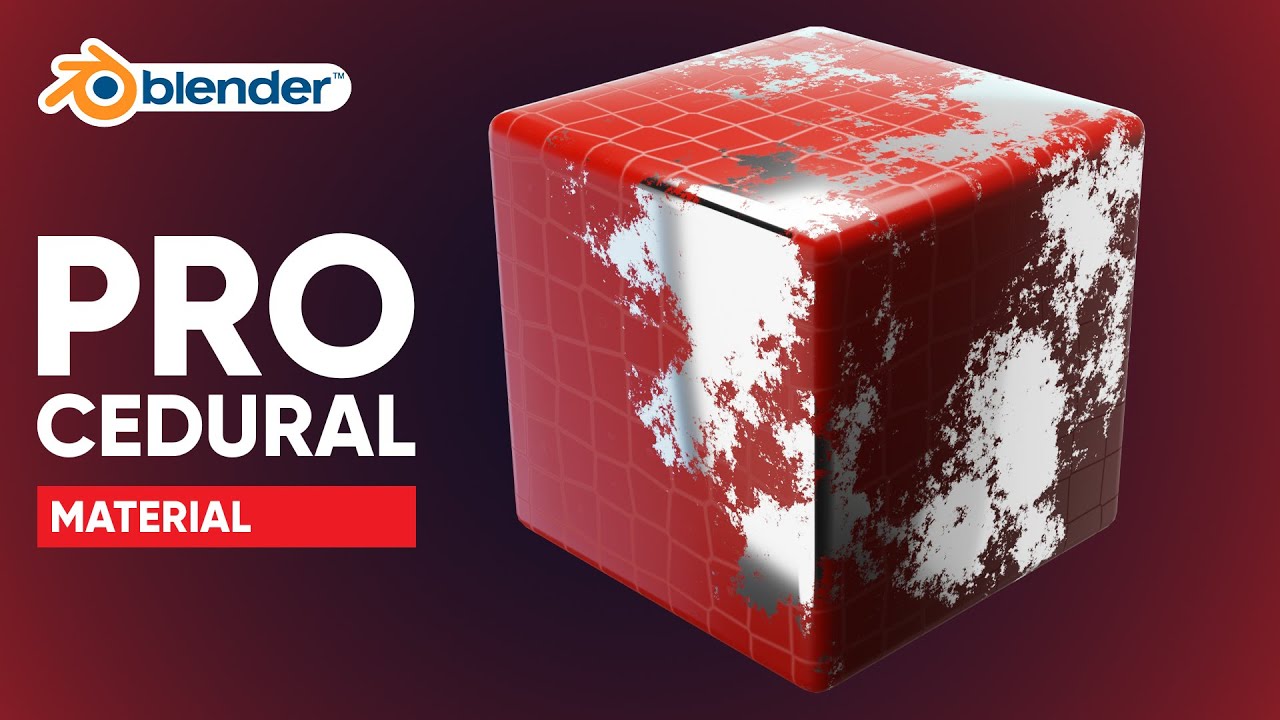 Procedural Material in Blender Tutorial | Worn Out Paint texture