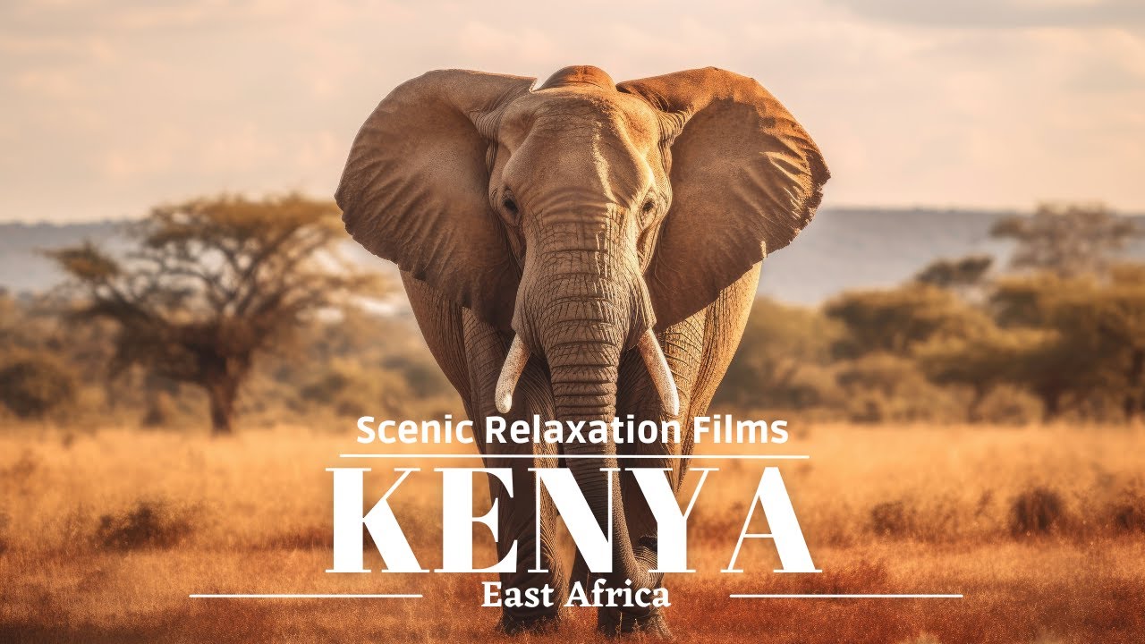 Kenya 4K - Scenic Relaxation Films With African Music