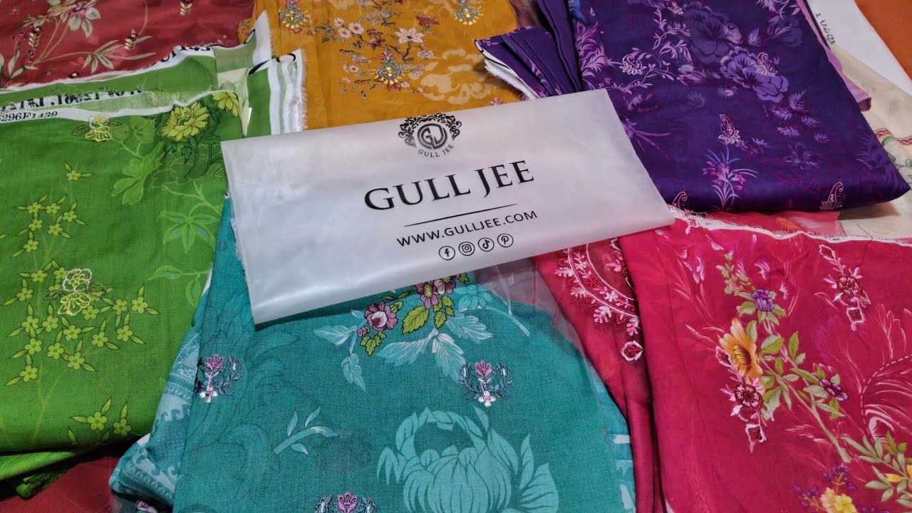 Elora by Gulljee Printed Embroidered 3 piece 