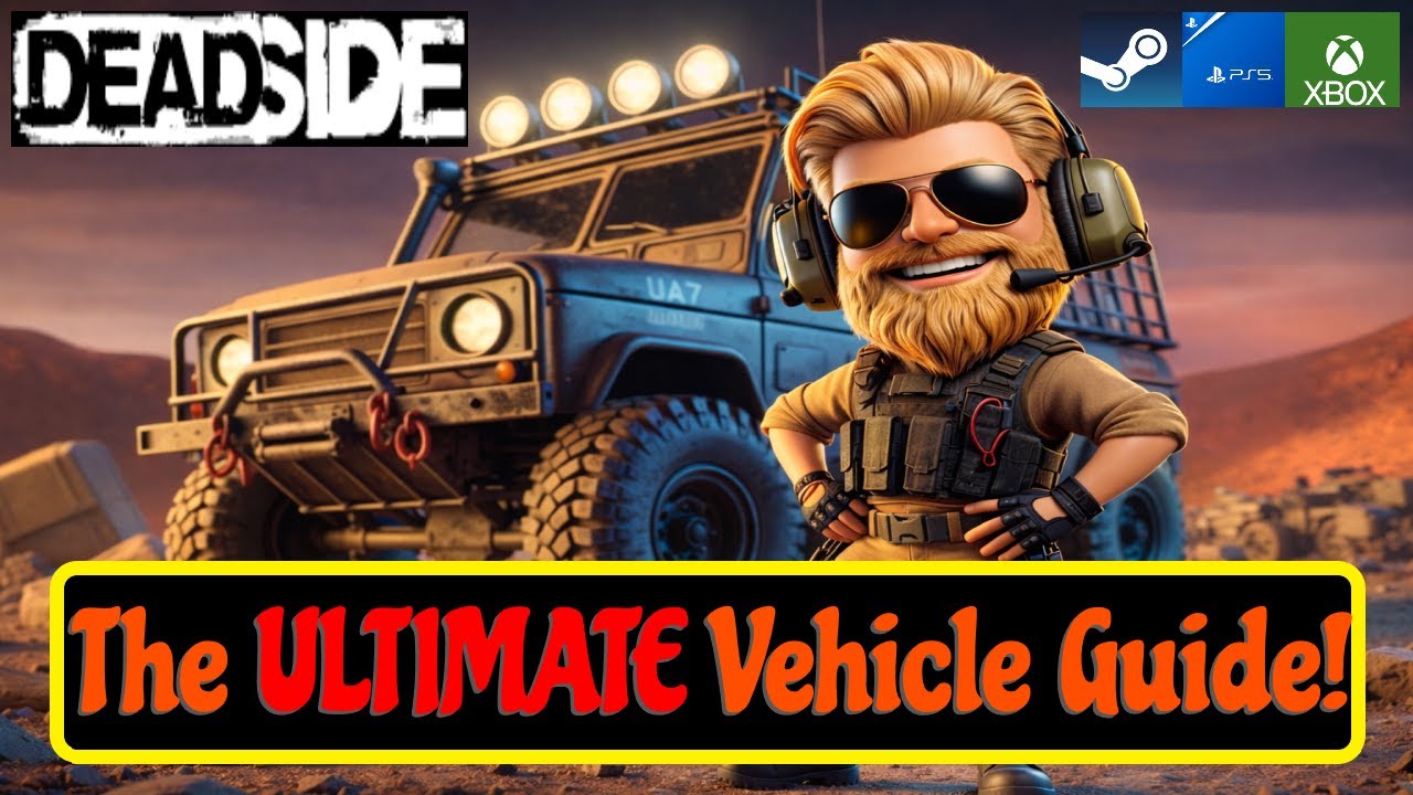 🚗 The ULTIMATE Deadside Vehicle Guide! 🚤 #Deadside #PS5 #Xbox #Steam