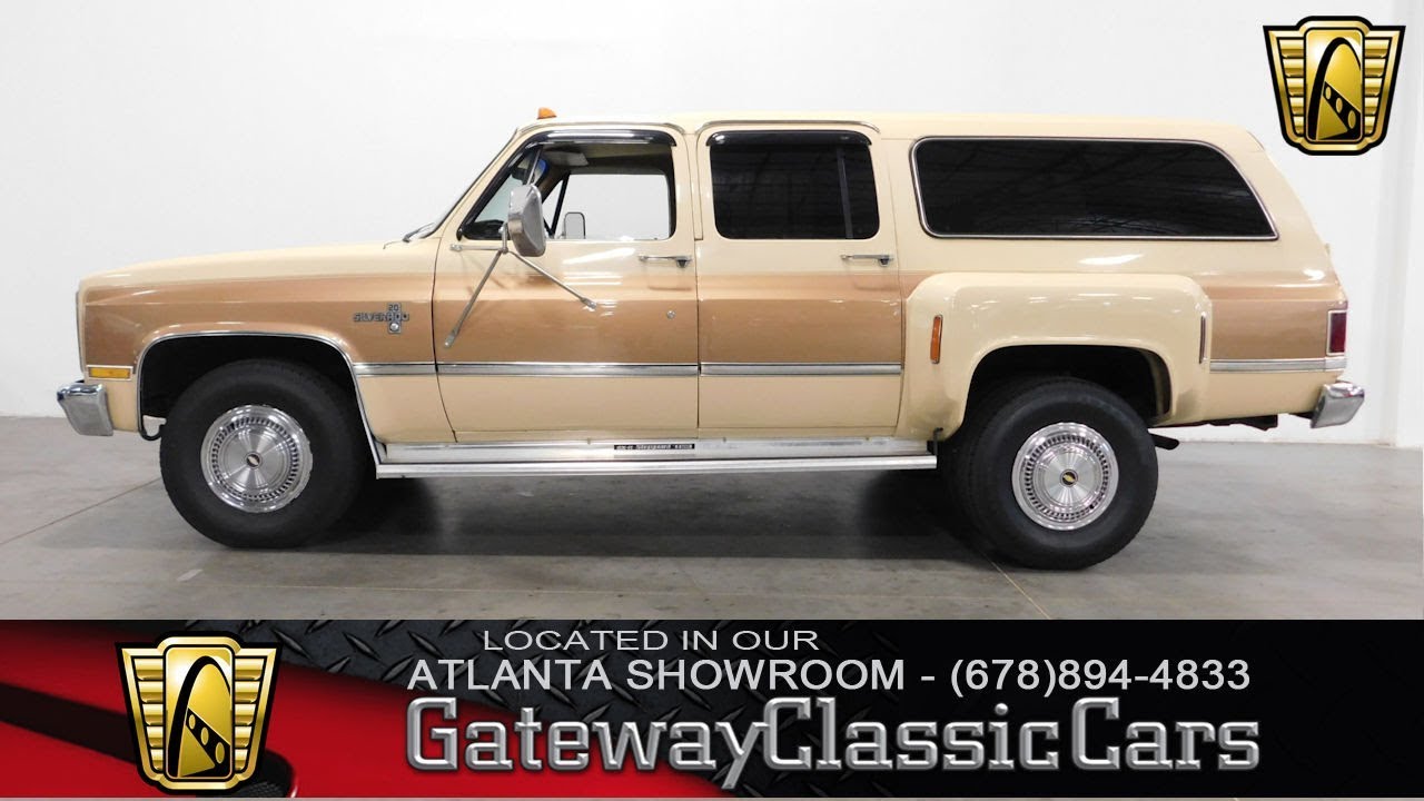 1986 Chevrolet C20 Suburban - Gateway Classic Cars of Atlanta #490