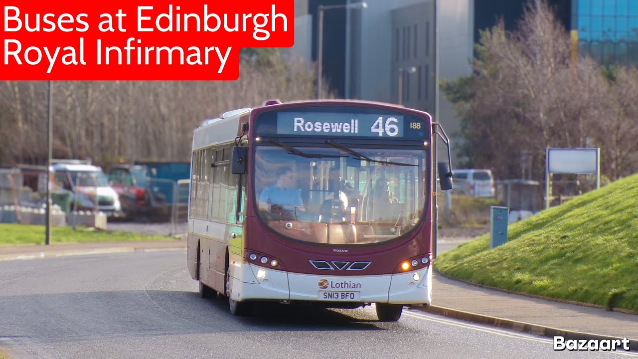 Buses At Edinburgh Royal Infirmary • CentralScotlandBuses