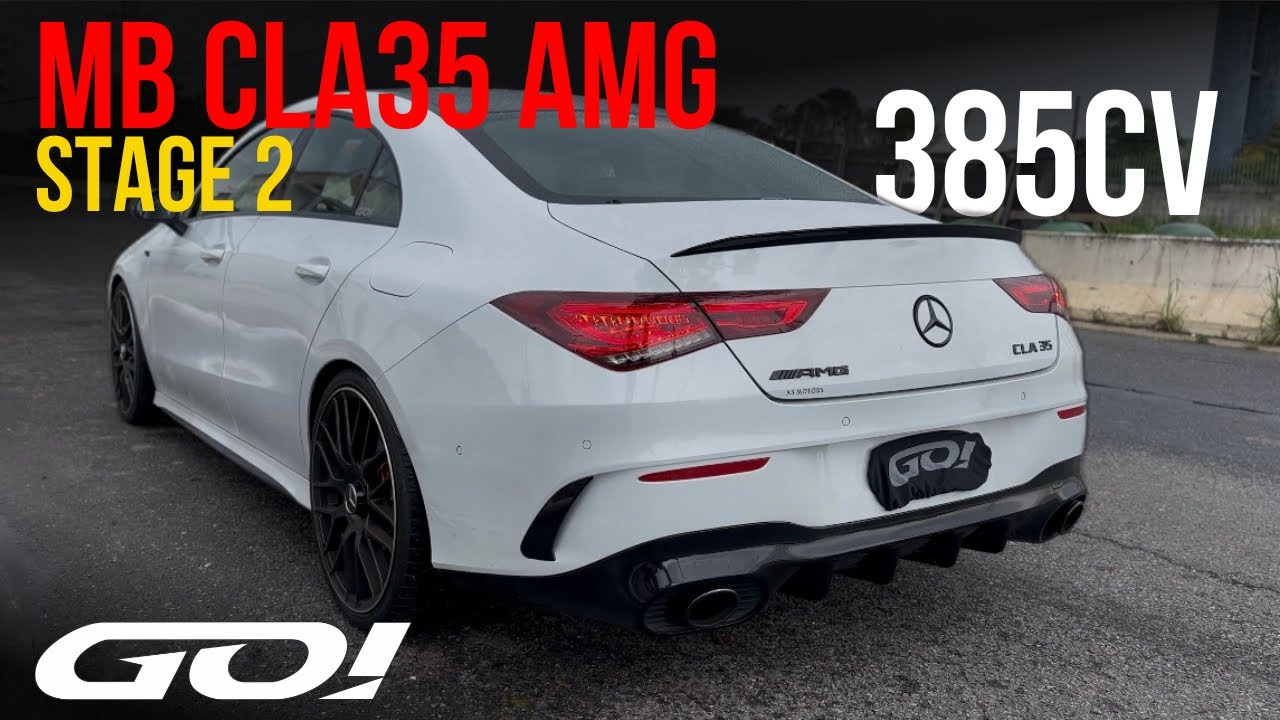 Mercedes-Benz CLA35 AMG Stage 2 com mais de 380 cavalos? 🔥🔥🔥