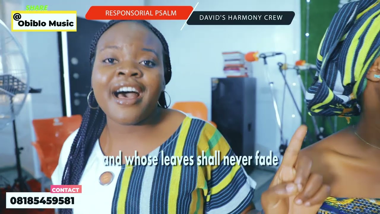 BLESSED THE MAN WHO HAS PLACED HIS TRUST IN THE LORD RESP. PSALM WITH  DAVID'S HARMONY GROUP LOKOJA