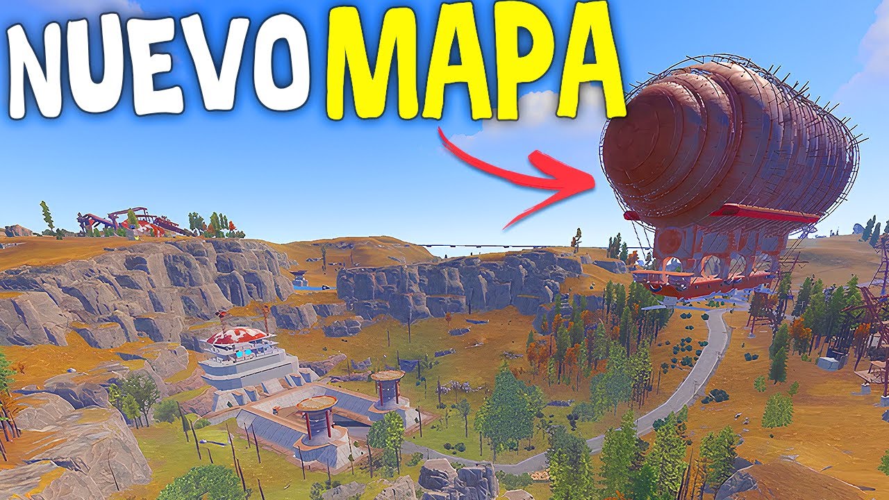 Comienzo en EL MEJOR MAPA QUE VERÁS EN RUST ~ RUST x FALLOUT