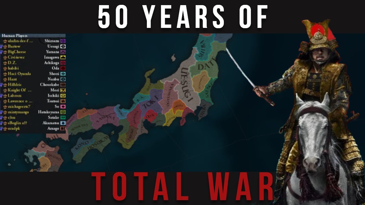 JAPAN Except Every Daimyo is a Human Player..... (EU4)