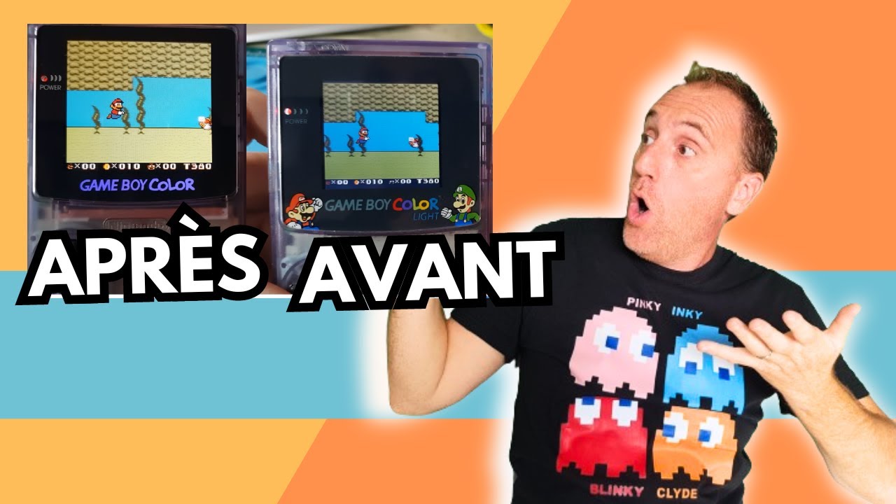 TUTO Comment changer l'écran d'une Game Boy Color ips