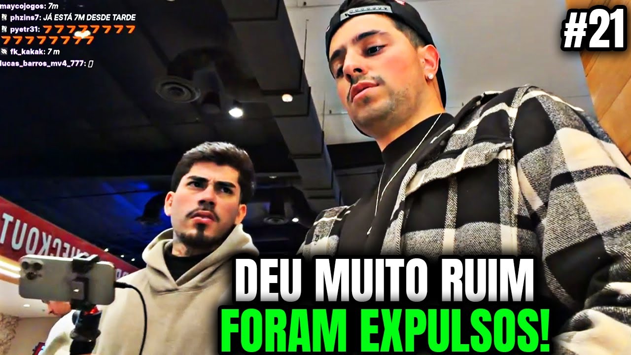 DEU RUIM NOS EUA 😳 | Coringa, Brabox e Gabe em Situação Inesperada!
