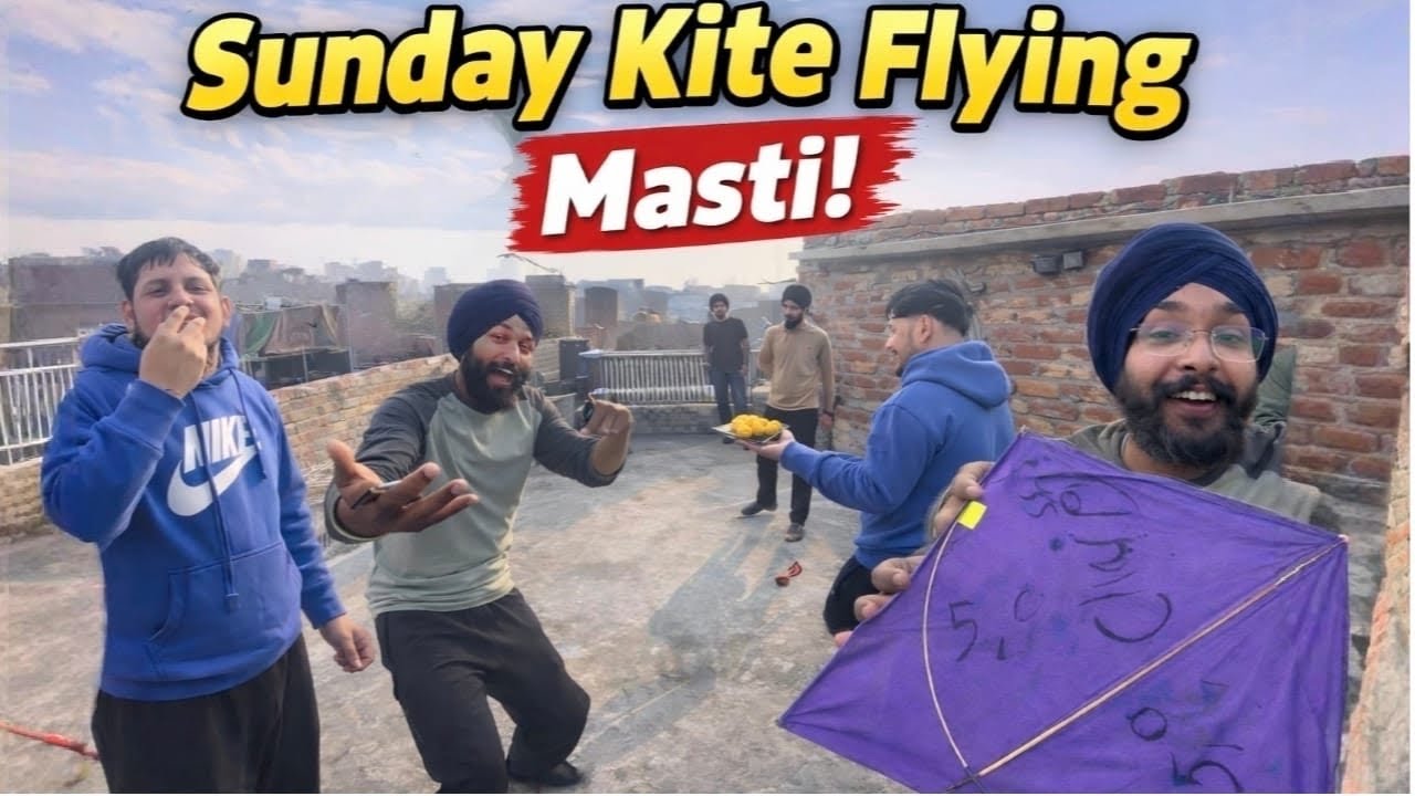 Sunday Kite Fighting 😱| Kite flying | Kite vlog LDH