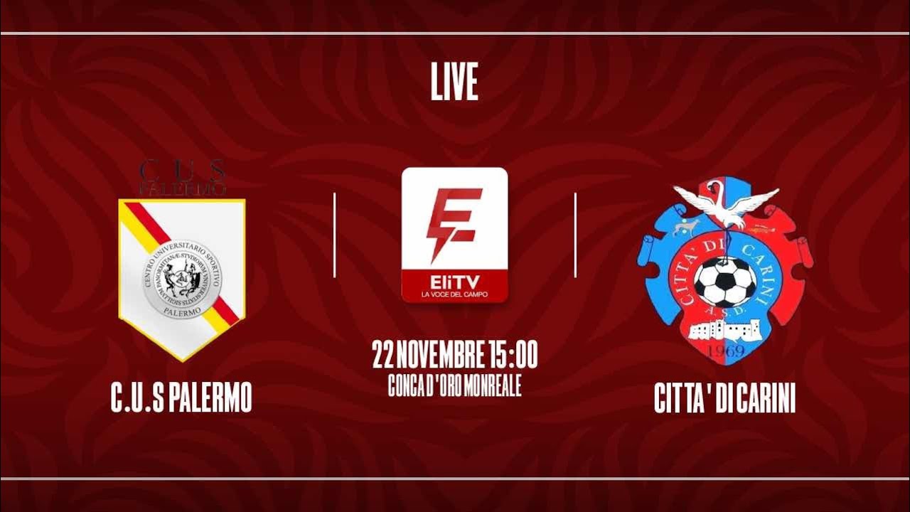 CUS Palermo-Città di Carini | 9ª Giornata U17 Èlite | Full match