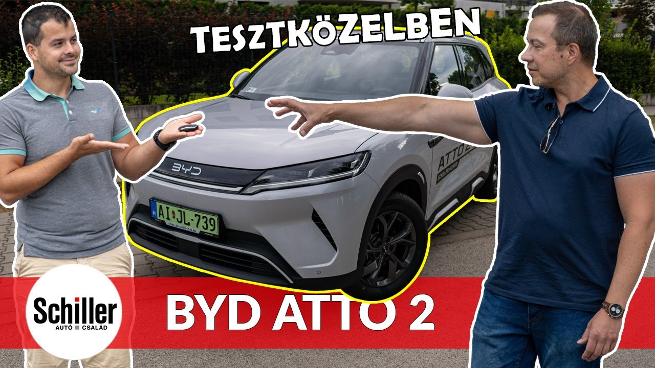 🚗 BYD ATTO 2 – Technológia, dizájn és hatékonyság egyben | TesztKözelben