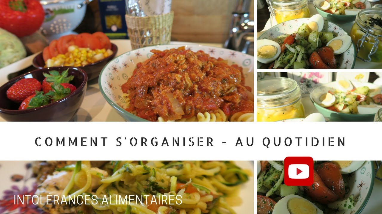 Organisation des repas (partie 2/2)