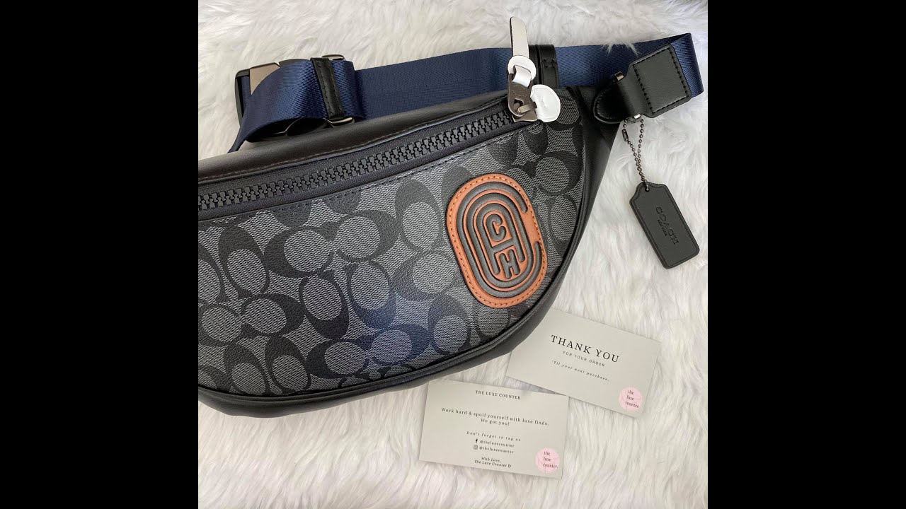 Coach Rivington Belt Bag | Unboxing Signature Bag