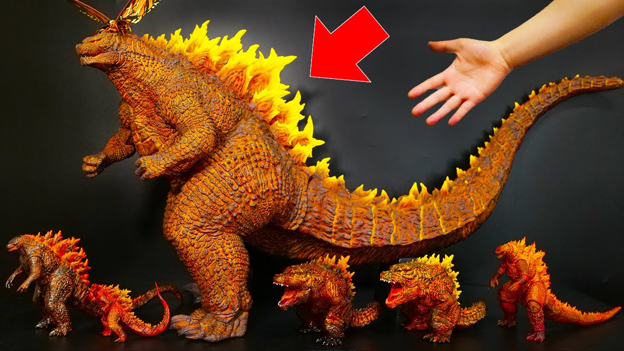 超特大のバーニングゴジラが届いた【ゴジラ キング・オブ・モンスターズ】ギガンティック burning godzilla ゴジラvsコング heart walk