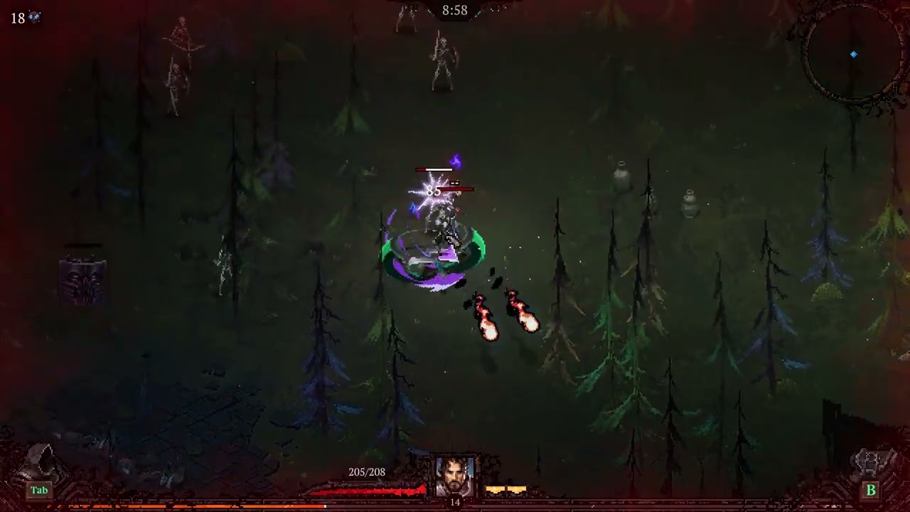 that was close! Death Must Die difficulty level 18 Avoron clear