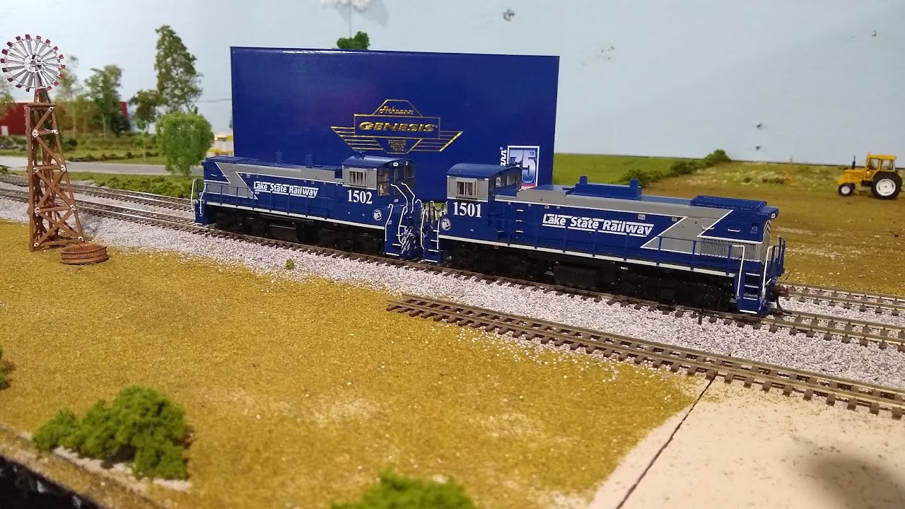 Review of Athearn Genesis Lake State Railway MP15AC
