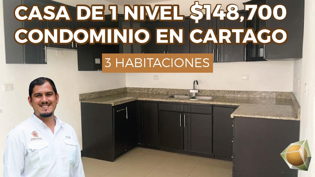 Venta de Casa de una planta en Condominio en Cartago