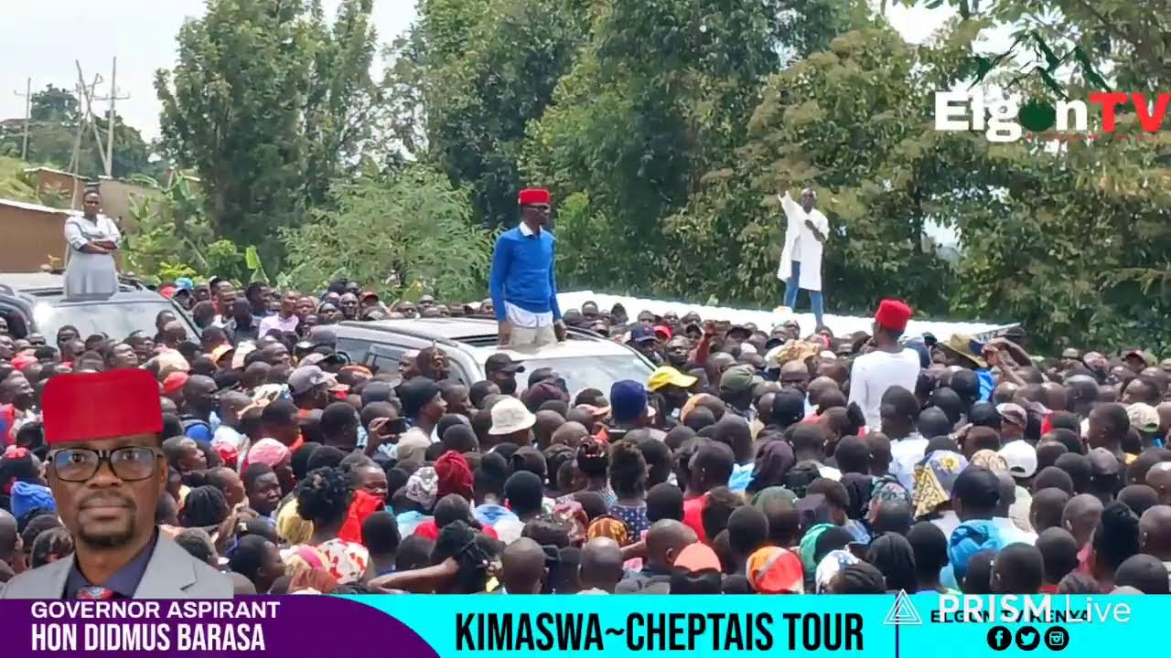 Hon Didmus Barasa in Kimaswa,Cheptais Ward,Mt.Elgon Constituency