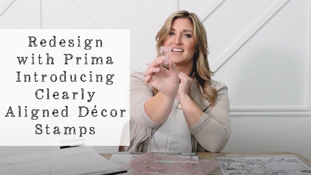 Introducing Clearly Aligned D&eacute;cor Stamps