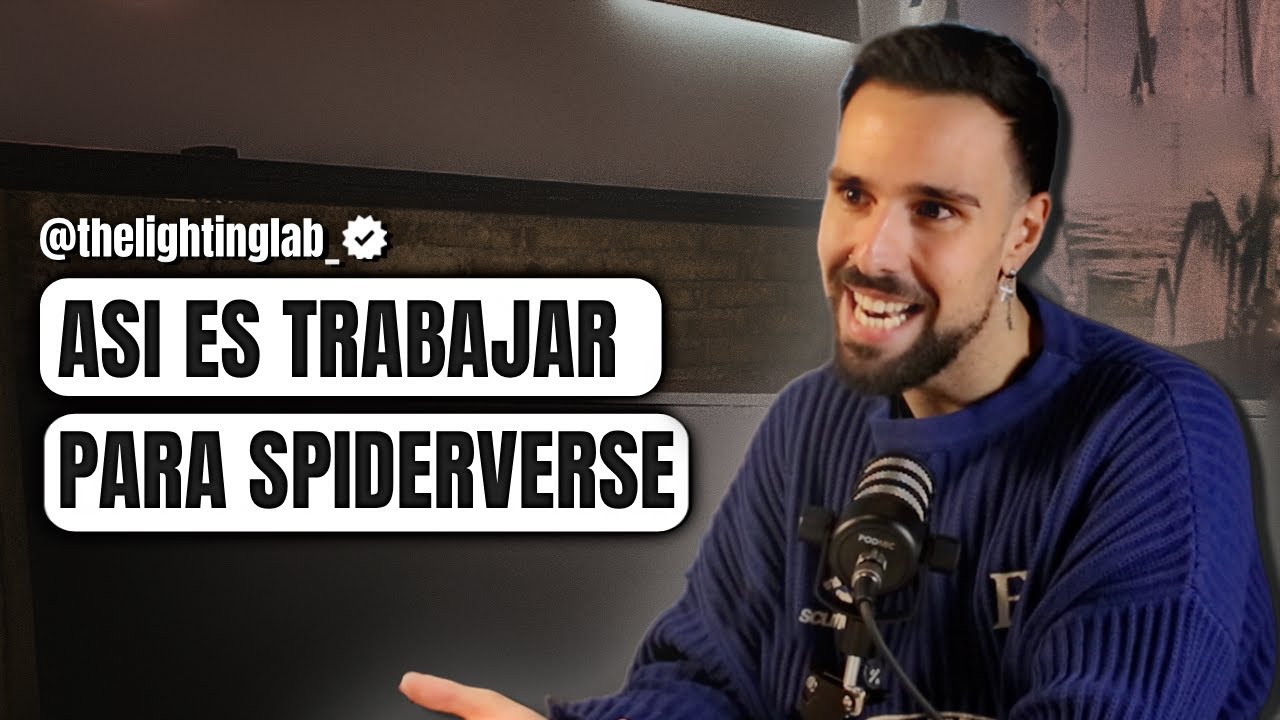 ASÍ SE ILUMINA UNA PELÍCULA COMO SPIDER-VERSE | ENTREVISTA CON LIGHTING ARTIST