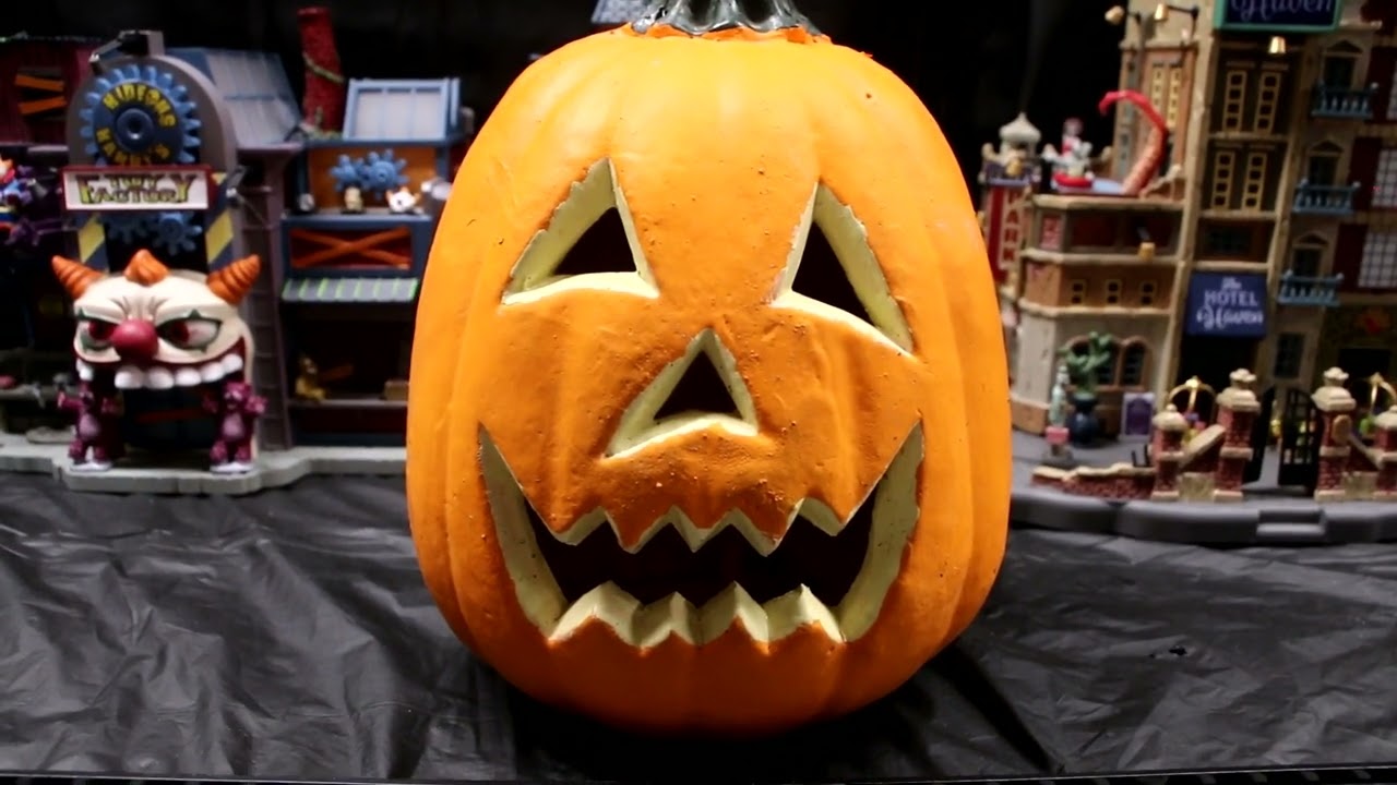 Animated Musical Pumpkin Halloween Decoration