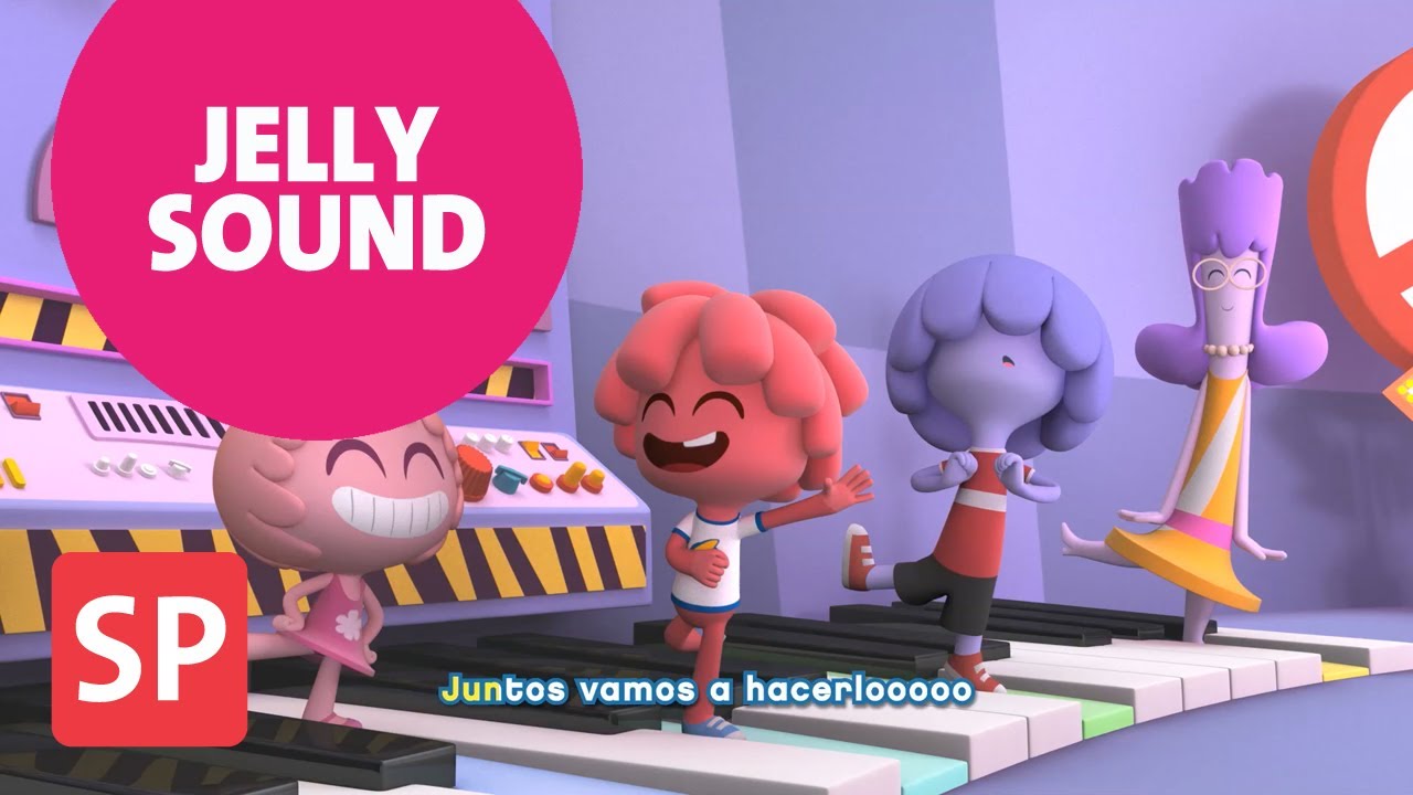 Canciones Jelly Jamm. Juntos vamos a hacerlo. Dibujos educativos para niños