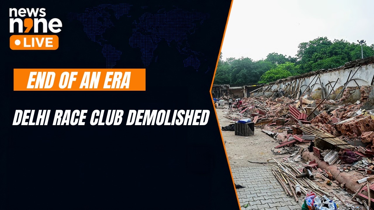 Delhi Race Club Demolished After 86 Years | Historic Chapter Comes To An End | News9