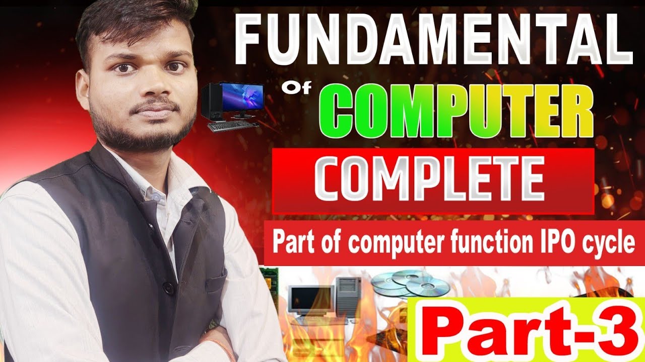 Fundamental of computer 🖥️ IPO cycle #gurukul #fundamentalofcomputer #computer 