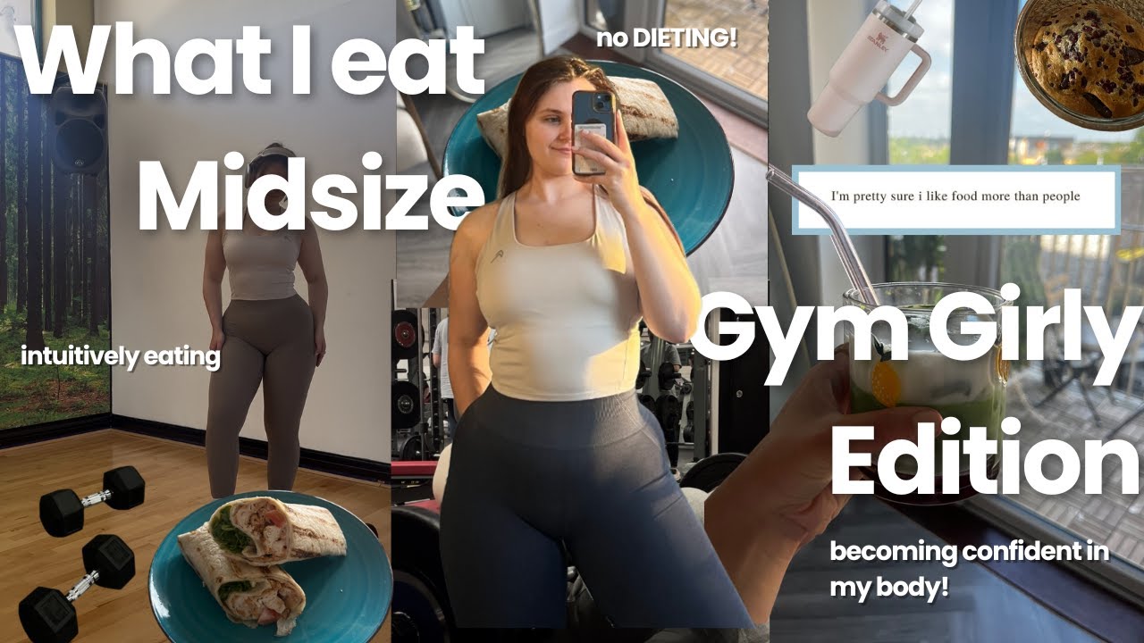 Eat Like a Midsize GYM GIRL in a Day!