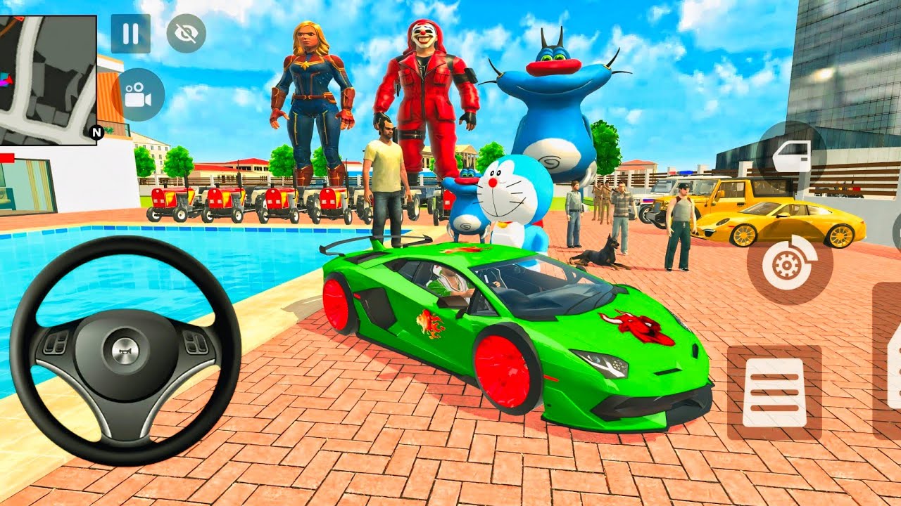 Jack Ordered Green Lamborghini 😱 | Indian Police SUV | Car Bike Game