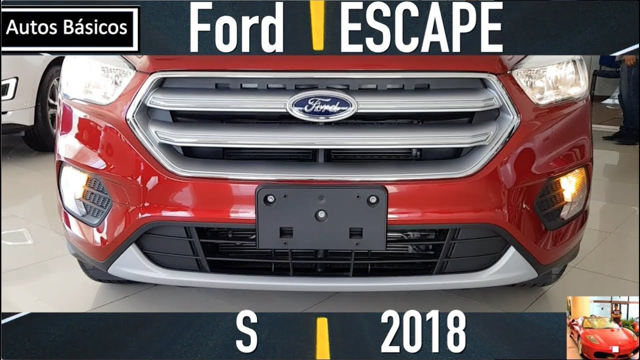 Ford Escape 2018 Version Basica