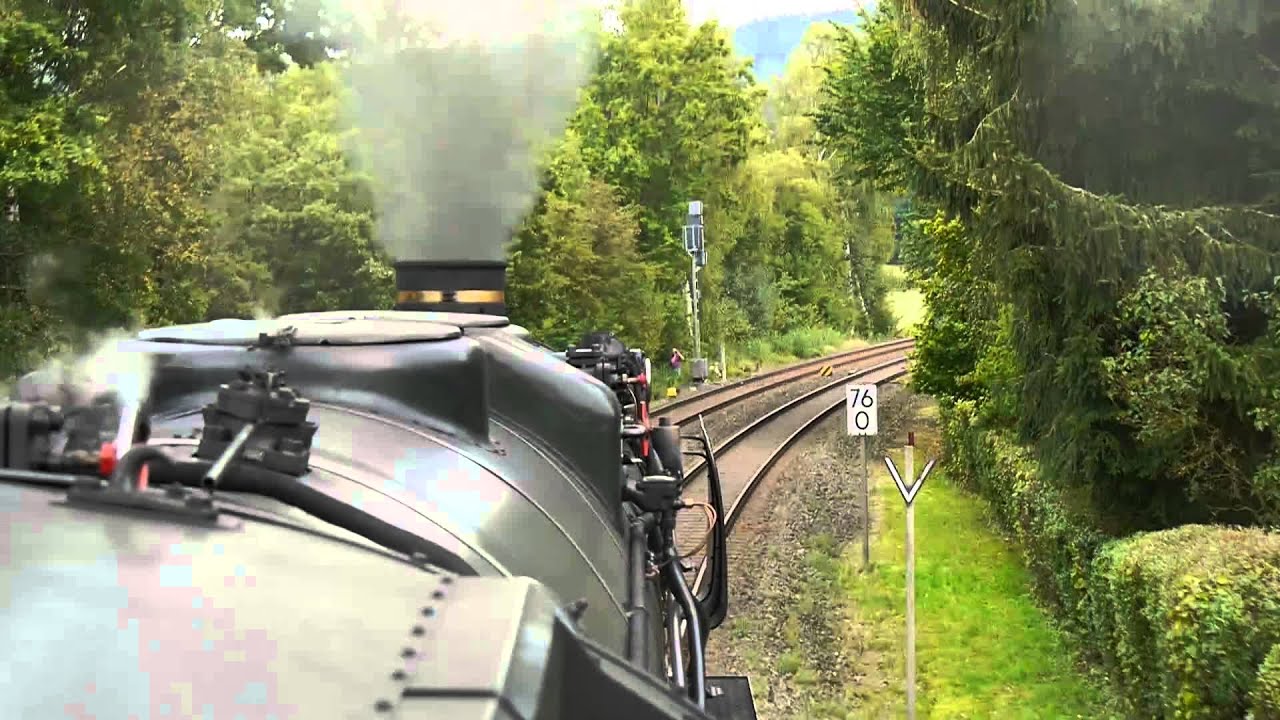 Die 01 202 an der Schiefen Ebene 2014