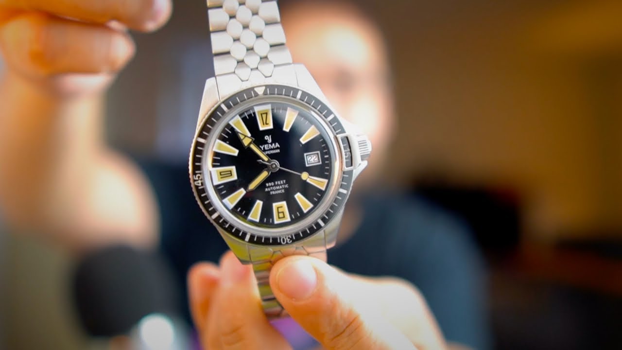 🇫🇷La plus belle des montres françaises: YEMA SKIN DIVER