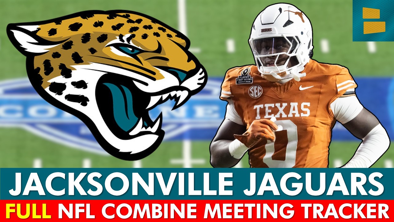 FULL Jacksonville Jaguars NFL Combine Meeting Tracker | Jaguars News