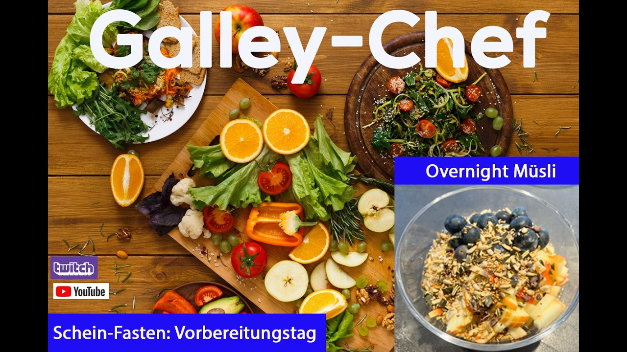 Schein-Fasten Vorbereitungstag | Frühstück | Overnight Müsli