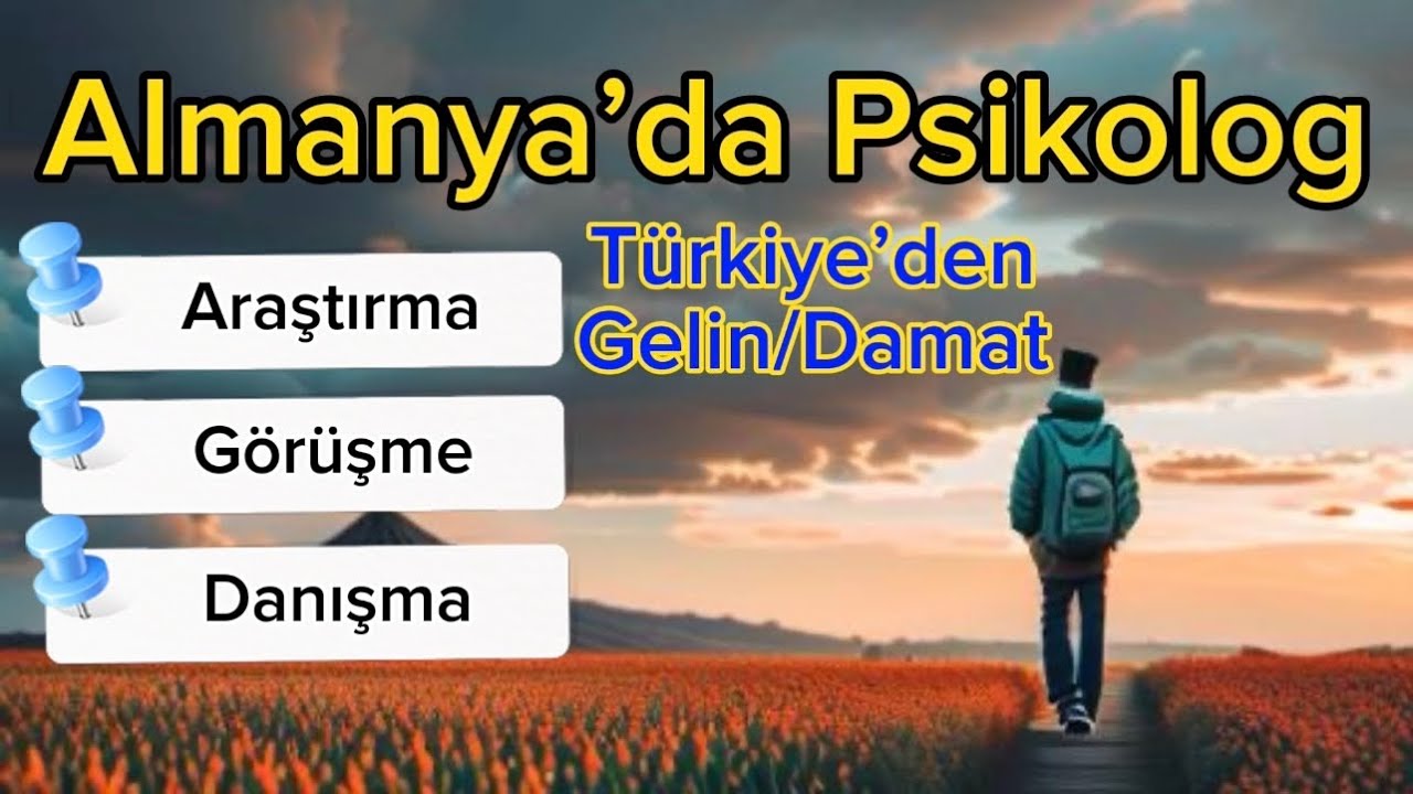 Almanya'da Psikolog: Arama, Se&ccedil;im ve Randevu Alma İpu&ccedil;ları