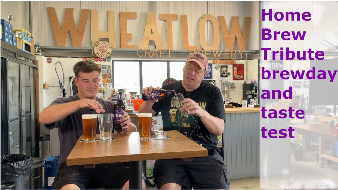 Brewing an iconic cask ale and taste testing it against the real thing - St. Austell Tribute