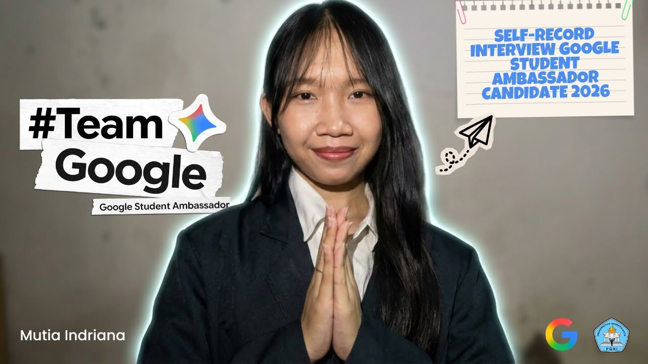 Mutia Indriana - Kandidat Google Student Ambassador 2026 Indonesia - Universitas Indraprasta PGRI