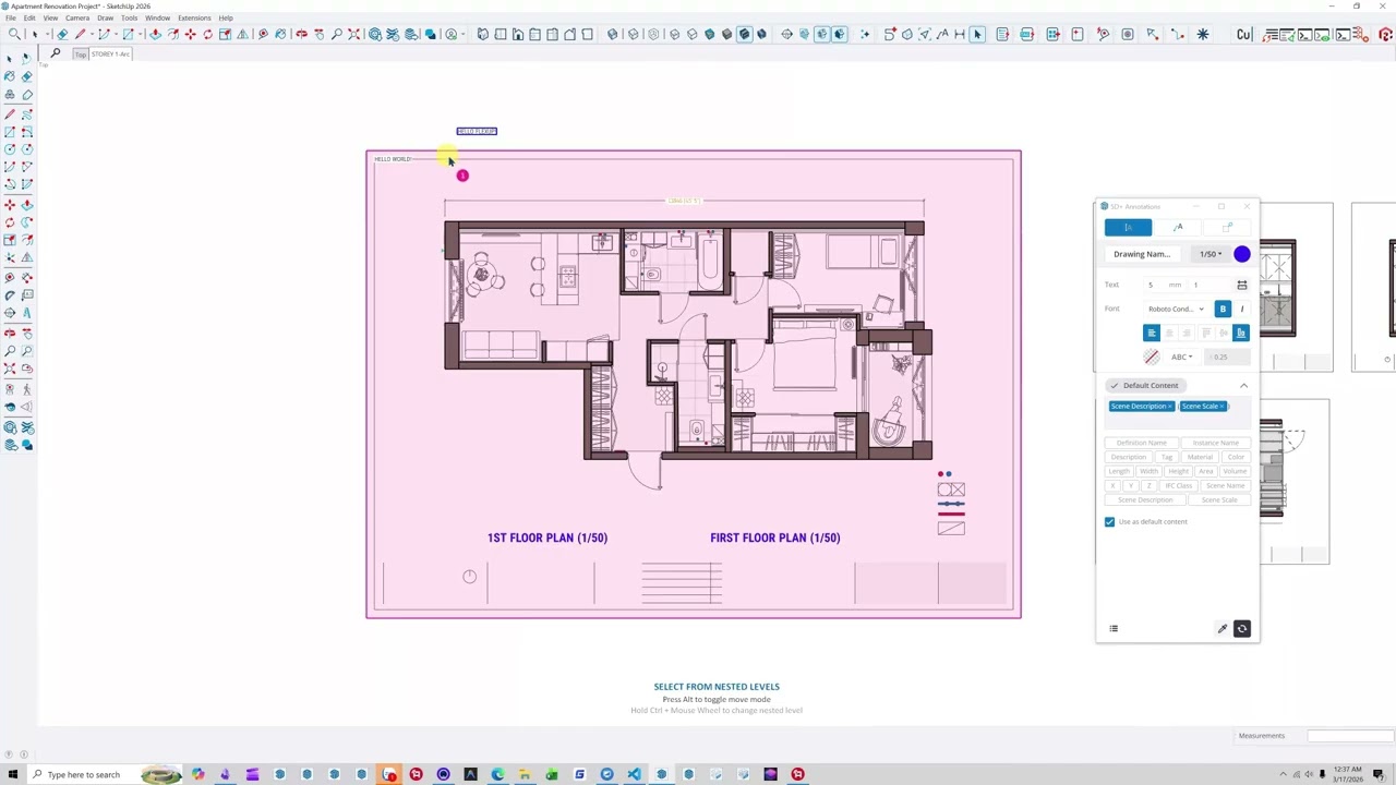 5D+ Plus - Update Dimensions and Annotations Tool